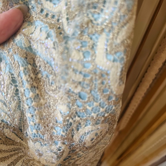 Vintage Lace One of a Kind Gown from the 1950's with Matching jacket - Picture 11 of 14